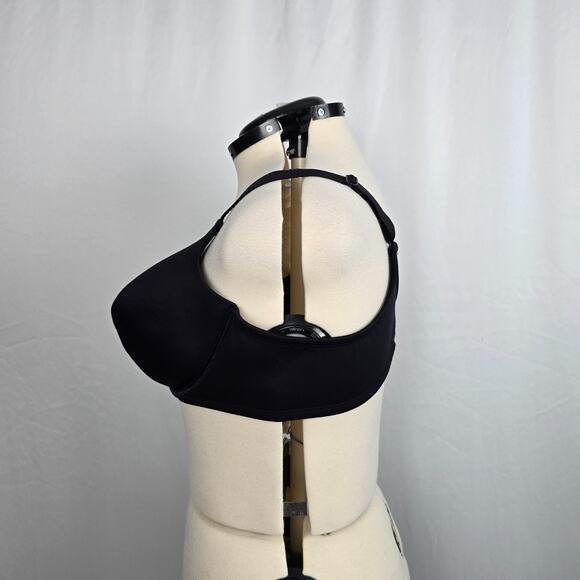 Vanity Fair Full Figure Bra Women's 46C Black Back Closure - Picture 6 of 11